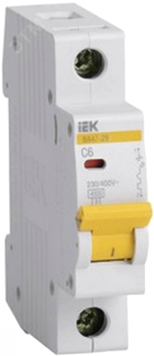 Автомат 1-6А IEK